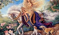 هل كانت حقا حسناء عارية.. أم في (60) من عمرها؟